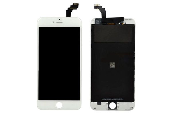  Apple iPhone 6 plus komplett kijelző modul csere fekete és fehér színben